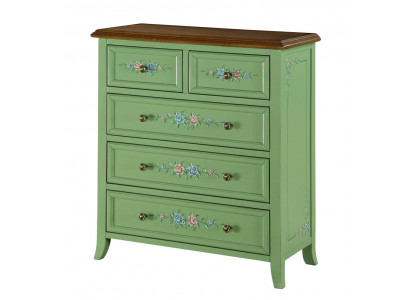 Commodes vertes Buffet Buffet Armoire Mobilier en Bois Massif Commodes Armoires neufs