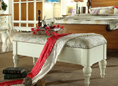Siège Tissu Rembourrage Tabouret Rembourrage Siège Tabouret Banc Tissu Bois Style Designer nouveau