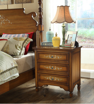Conception Table de nuit Luxe Consoles Tables Console Côté Chambre Bois massif