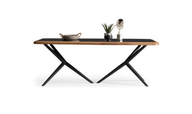 Table de salle à manger Mobilier Tables de salle à manger Table en bois Salon Mobilier Tables Bois