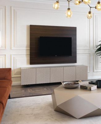 Salle de séjour Table basse Table Design Mobilier Luxe Ameublement Canapé beige