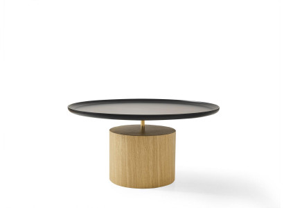 Table basse Table d'appoint Tables Table en bois Noir Meubles de luxe Bois neuf