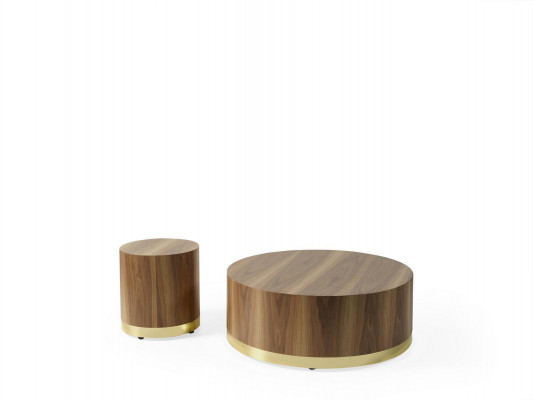 Table d'appoint Table de salon Table en bois Tables d'appoint Rondes Meubles neufs
