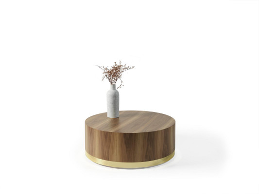 Table basse Table d'appoint Table de salon Table en bois Tables d'appoint Ronde