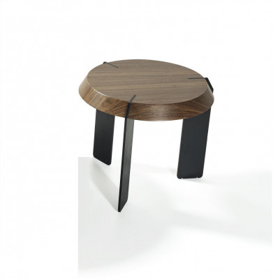 Tables basses rondes de luxe en design marron Table basse Salon nouveau