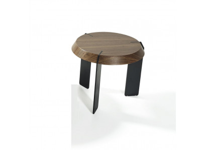 Tables basses rondes de luxe en design marron Table basse Salon nouveau