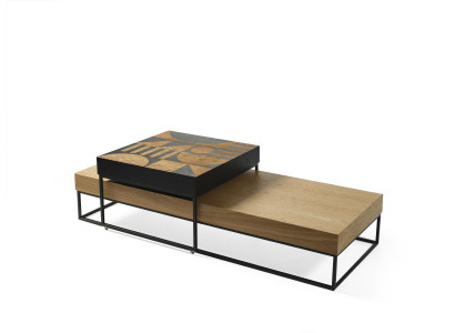 Table basse Marron Luxe Bois Salon Design Table basse Meubles nouveau