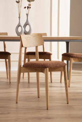Chaise de salle à manger de luxe Classique chaise en bois chaises de style italien.