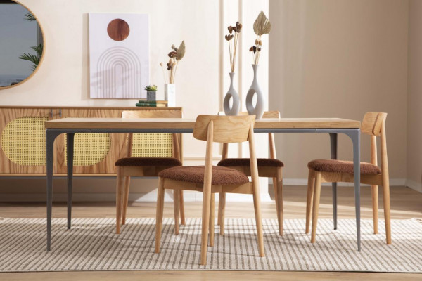 Chaise de salle à manger de luxe Classique chaise en bois chaises de style italien.
