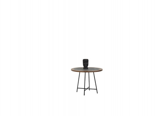 Table basse Design Bois Ronde Marron Table d'appoint Tables de salon neuves