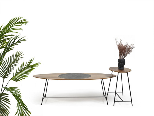 Table basse Salon Table Brun Bois Table basse Design Mobilier nouveau