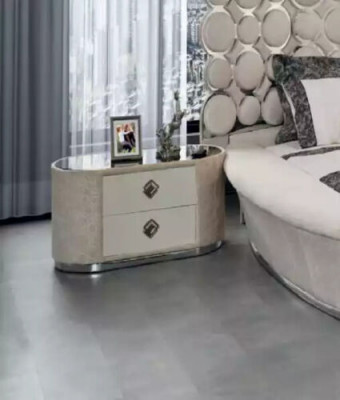 Table de chevet moderne Table d'appoint blanche Design Table de nuit Console de nuit Mobilier neuf
