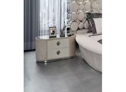 Table de chevet moderne Table d'appoint blanche Design Table de nuit Console de nuit Mobilier neuf