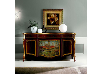 Mobilier de design Buffet de luxe Baroque Commode Bahut xxl Design Italien neuf