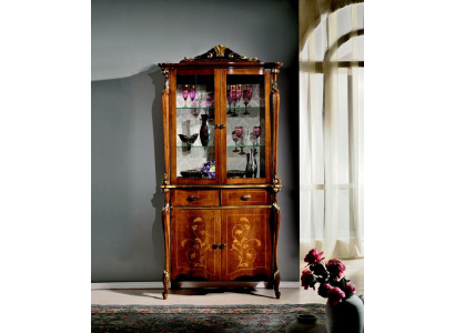 Meubles de style classique Vitrine Salon Armoires Design de luxe de meubles italiens nouveaux