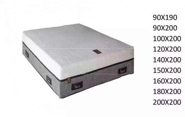 Matelas king size de haute qualité pour hôtel, matelas extra épais de 50 cm 160x200cm