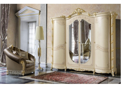 Meubles Baroques nouveaux classiques Armoire Armoires Armoire à coucher en bois