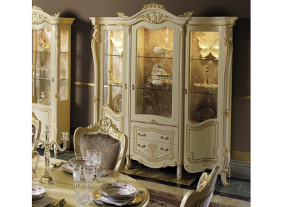 Vitrine Buffet Buffet Armoire Meubles italiens Ameublement Étagères Vitrines
