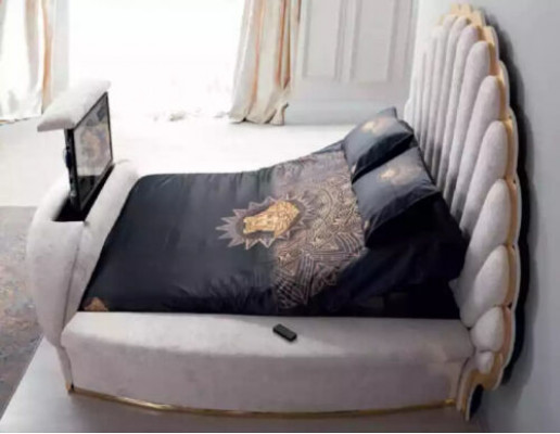 Lit royal Mobilier de luxe Chambres à coucher 200x200 Aménagements