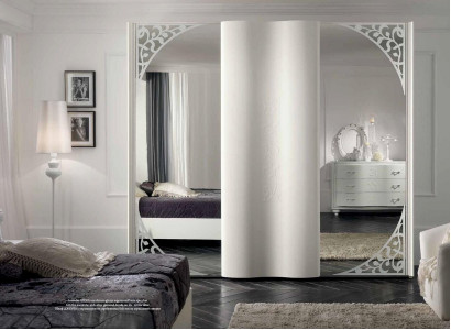 Armoire Armoire de Luxe Portes Coulissantes Design de Chambre Nouveaux Armoires en Bois