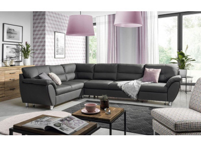 Paysage vivant Canapé-lit en forme de U Tissu Textile Canapé Sofa Rembourrage Coin