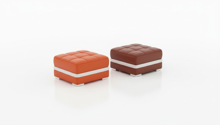 Design Upholstery Stool Footstool Ottoman Seat Padded Pufa FT002   Conception Tabouret Rembourré Repose-pieds Ottoman Siège Pouf Rembourré FT002.