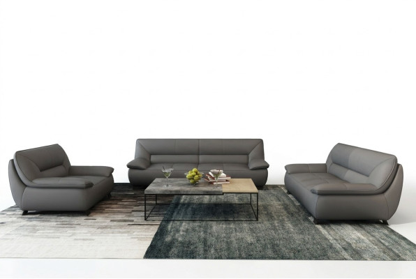 Canapé Canapé Tapisserie 3 places Canapés en cuir Canapés Ensembles de sièges Design