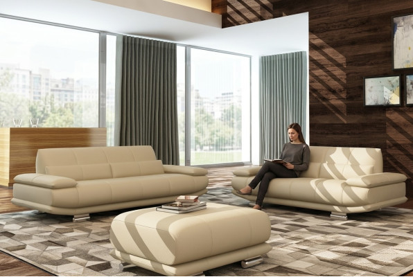 Canapé Salon Suite de paysage Design Moderne Sofa 5135 Ensembles 3+2 places nouveau