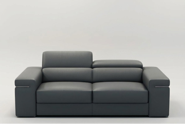Multifunktions-Ledersofa-Sitzpolster Wohnzimmer-Set Ledergarnitur Sofa 3+2
