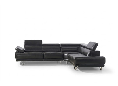 Canapé d'angle multifonction canapé d'angle média TV canapé canapé canapé en cuir 291 x 222 cm en forme de L nouveau