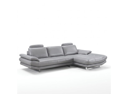 Canapé en cuir Canapé Canapé d'angle Canapé d'angle Suite d'angle Design Canapé moderne 1508