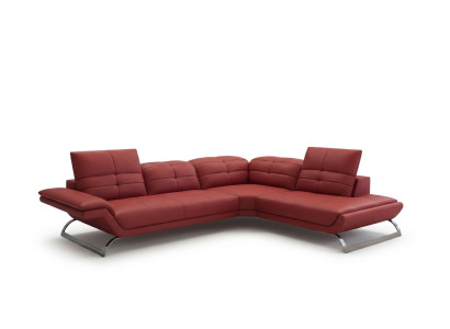 Canapé d'angle multifonction Canapé d'angle Canapé TV Canapé en cuir Paysage de vie L-shape