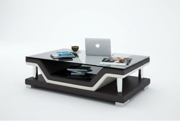 Table basse en verre Table basse Tables basses Table en verre Table de designer Table d'appoint CT9003