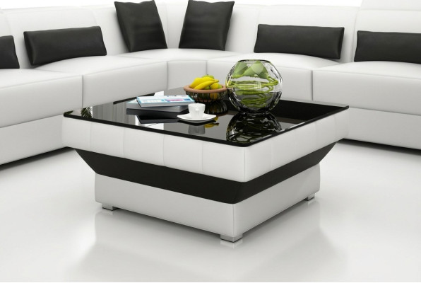 Table basse Table de café Tables en verre Tables Design sécurisées pour les enfants
