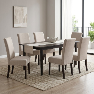 Ensemble de 6 chaises avec siège rembourré pour salle d'attente, cabinet d'avocats, pratique, salon, club.