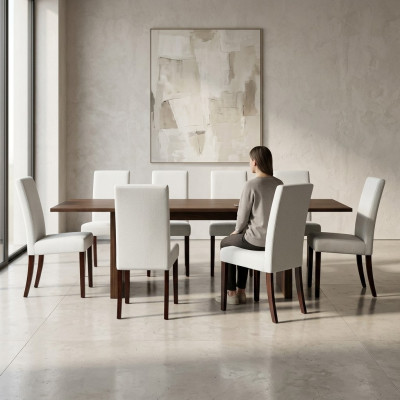 8x Chaises Fauteuil Revêtement design Lounge Club Siège Lehn Suite Fauteuil neuf
