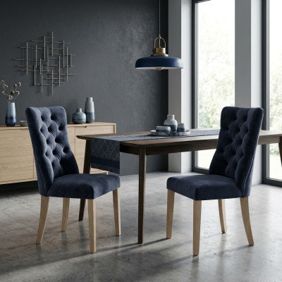 6x Chaises Fauteuil Tapisserie Design Ensemble Chesterfield Fauteuil Complet