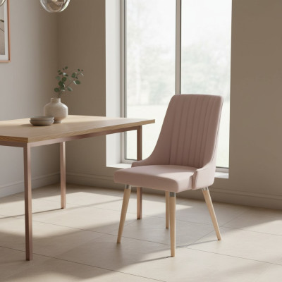 4x Chaises Chaise Rembourrage Moderne Set Design Lehn Suite Fauteuil Complet neuf