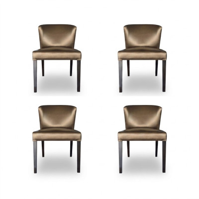 4x Chaises Chaise Rembourrage Design Ensemble Lehn Fauteuil Complet Moderne Set neuf