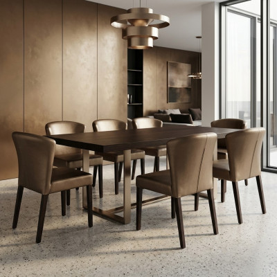 8x Chaises Chaise Rembourrage Design Lehn Suite Fauteuil Complet Ensemble Moderne neuf