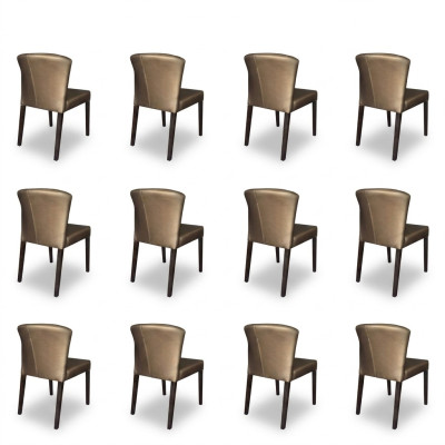 8x Chaises Chaise Rembourrage Design Lehn Suite Fauteuil Complet Ensemble Moderne neuf
