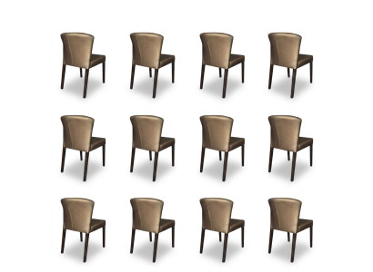 8x Chaises Chaise Rembourrage Design Lehn Suite Fauteuil Complet Ensemble Moderne neuf