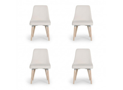 4x Sièges tapissés design Chaises Chaise Voir Suite Lounge Fauteuil Club Ensemble