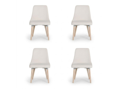 4x Sièges tapissés design Chaises Chaise Voir Suite Lounge Fauteuil Club Ensemble