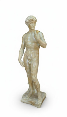 Sculpture David Sculptures Figures Style Antique Statue Statues Figure XXL 115cm new