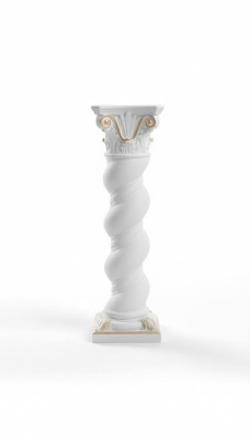 Colonne Méduse Style Méandre Colonne Décorative Statue de Colonne Colonne Baroque 100cm Stand nouveau 1017