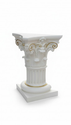 Colonne de Méduse, colonnes romaines, sculpture en marbre, figure de décoration, support 1020