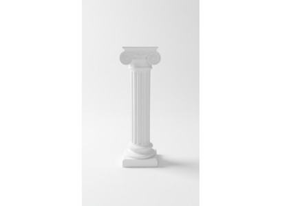 Colonne de Méduse Colonnes romaines Sculpture en marbre Figure de décoration Stand 1048