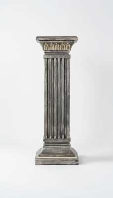 Colonnes Méduse Colonne Romaine Sculpture en marbre Figure Décoration Support 1050