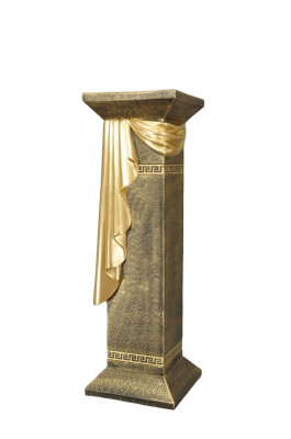 Colonne de Méduse Colonnes Romaines Sculpture en Marbre Figure Décoration Support 1087